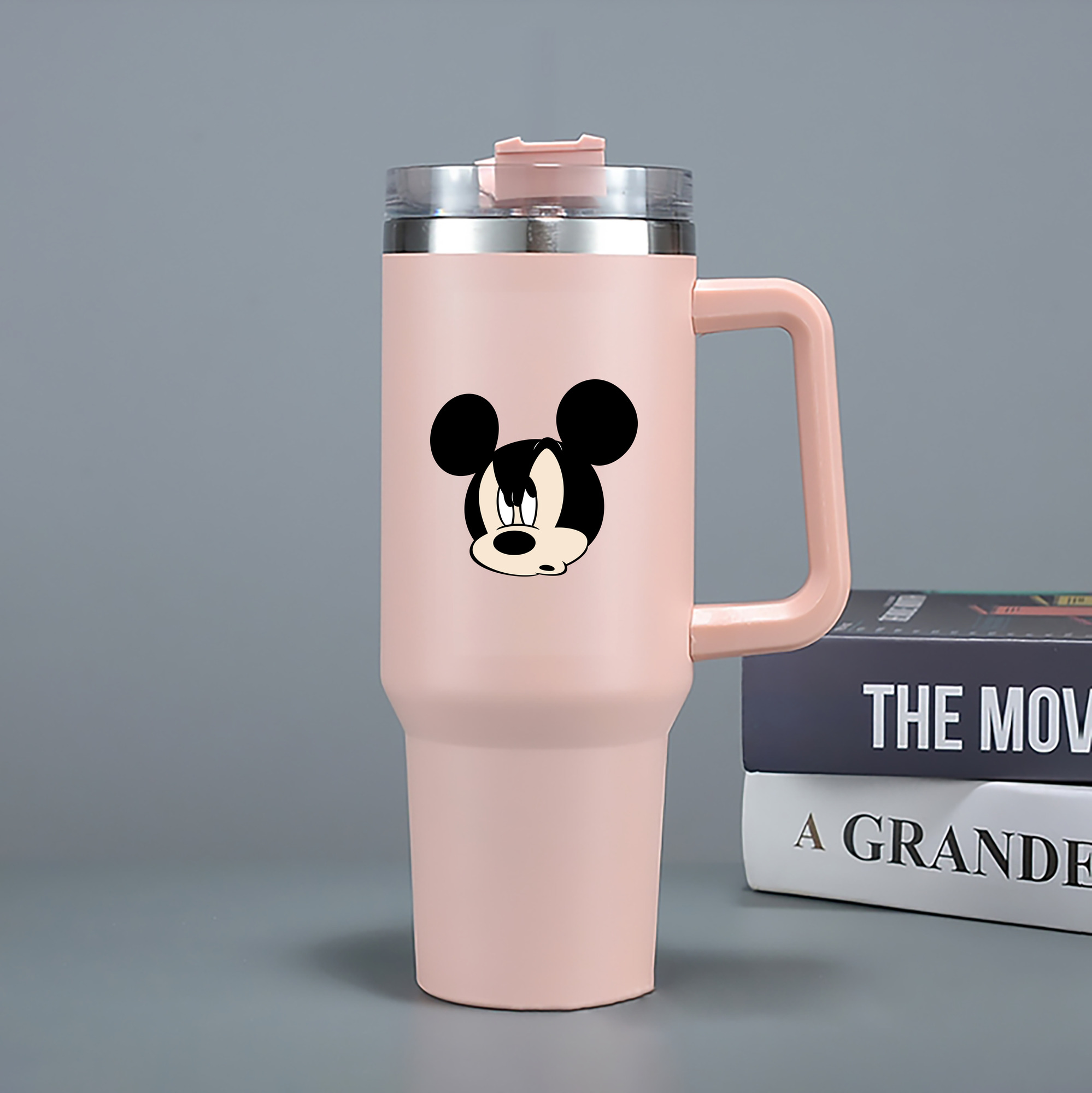 （画像用） ミッキーマウス Mickey Mouse 1200mL車用タンブラー（カラープリント）